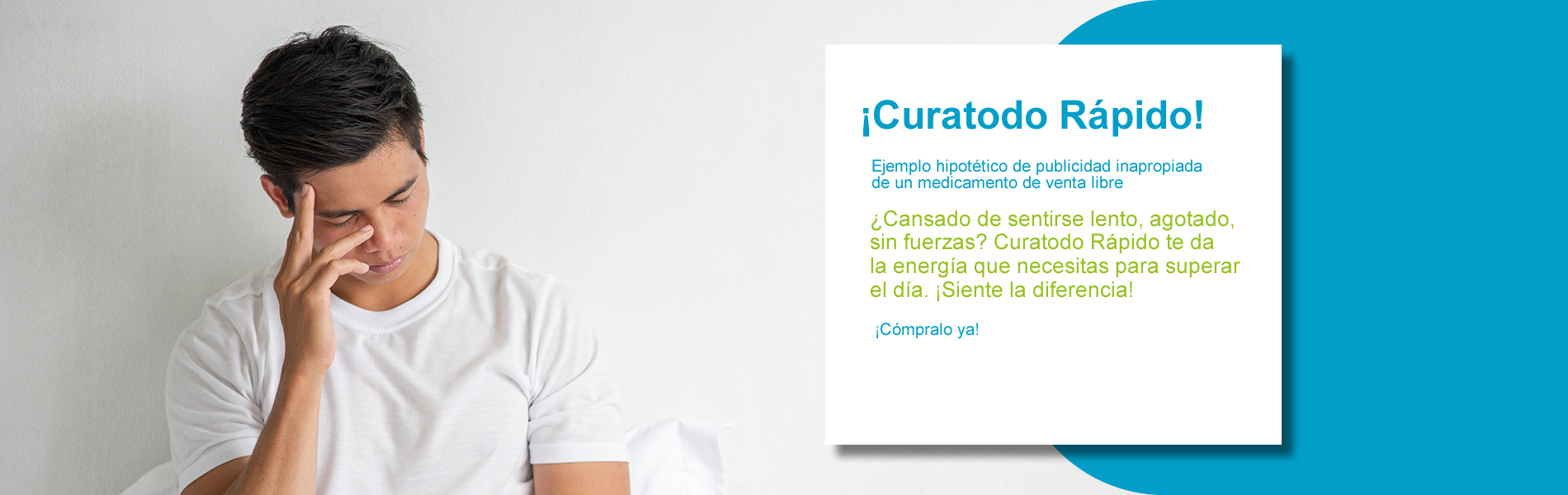 Publicidad de producto Curatodo Rápido